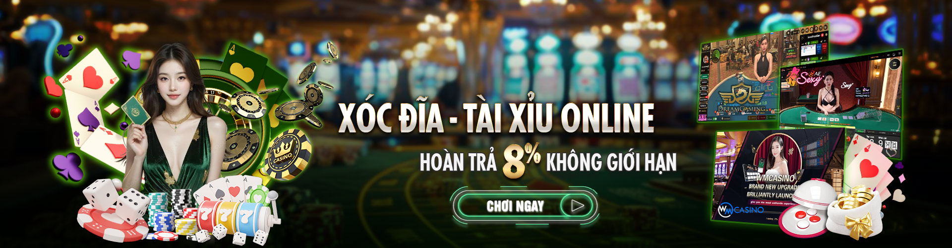 Hình ảnh quảng cáo của mu9 hiển thị nền tảng và các lợi ích